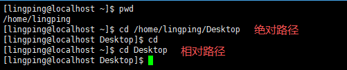 cd Desktop 命令