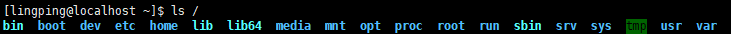 ls / 命令
